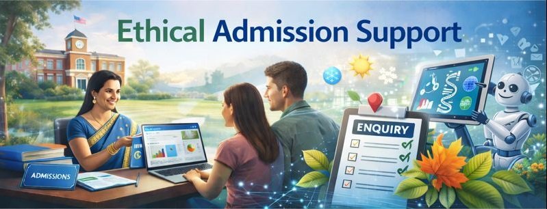 Ethical school admission support and enquiry management